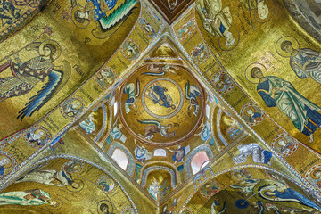 Fototapeta na wymiar Sicily, the Holy art of Palermo