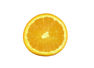 Freshness orange mandarin peeled are section.