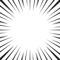 Obraz premium Comic Action Speed Frame