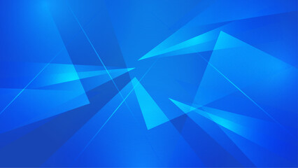 Abstract blue color background. Dynamic shapes composition. Vector illustration