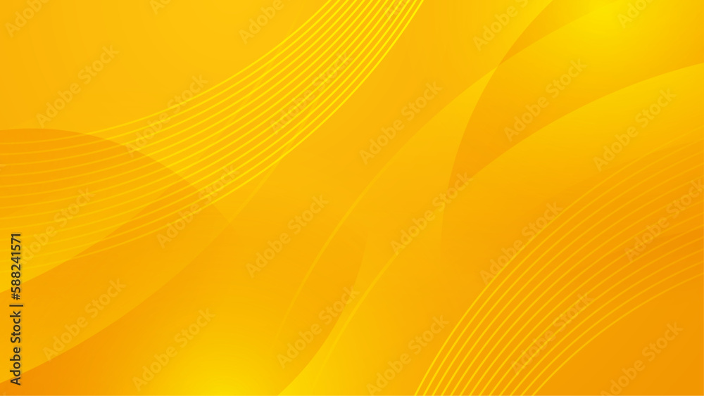 Canvas Prints bright yellow abstract background with waves
