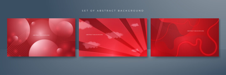 Abstract red background. Vector illustration