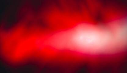 Abstract blurry smooth image of red color, generative AI.