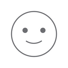 Smile Feedback icon with black outline style. happy, emoticon, emoji, emotion, smiley, positive, cheerful. Vector illustration