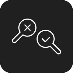 Debate Feedback icon with black filled line style. discussion, speech, conference, communication, talk, conversation, campaign. Vector illustration