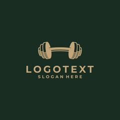 fitness logo design luxury