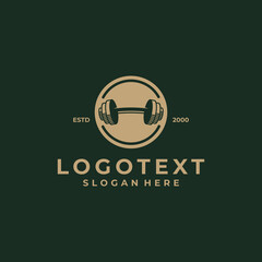 fitness logo design luxury