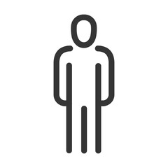 Pixel perfect, editable stroke, up scalable, line, vector bloop icon.