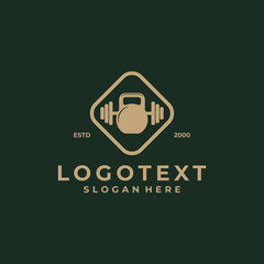 awesome gym logo design