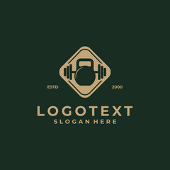 awesome gym logo design