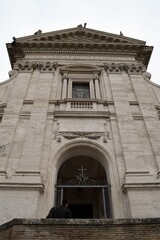 The architecture of the city of Rome. The streets of Rome. Streets of the old town