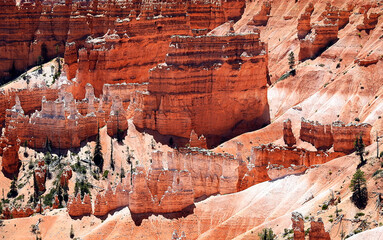 Bryce Canyon National Park in the State of Utah, USA