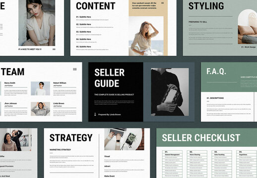 Buyer And Seller Guide Presentation Template