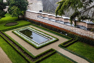 Topkapi Palace garden and building details, Istanbul, Turkey © Natalia