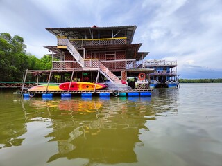 boats in the river
