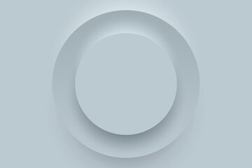 a realistic grey soft circle abstract backdrop