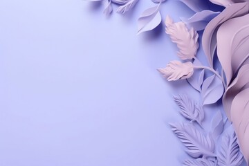 flower on a blue background