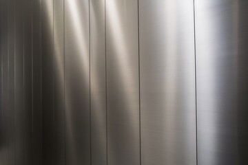 silver background with curtains