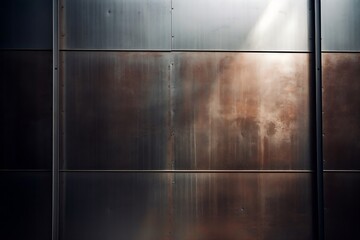 metal wall with metal texture