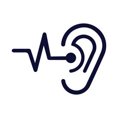 audio, audiology, ear, ear audiology icon