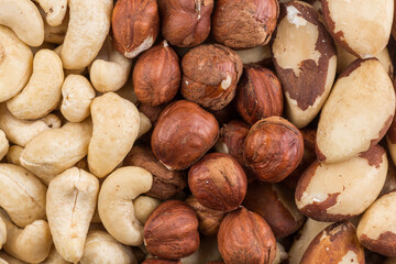 Variety of Mixed Nuts