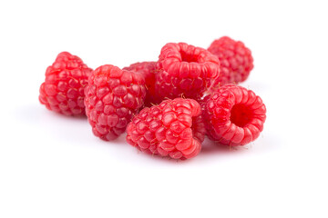 raspberry isolated on white background