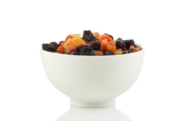 Mix variety of dried fruit