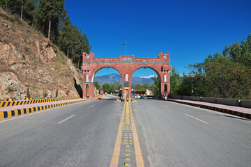 The road in Swat valley of Himalayas, Pakistan © Sergey