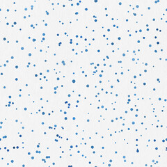 Blue splatters seamless pattern, watercolor splatter, blur confetti, blue background, watercolor pattern, invitation background 