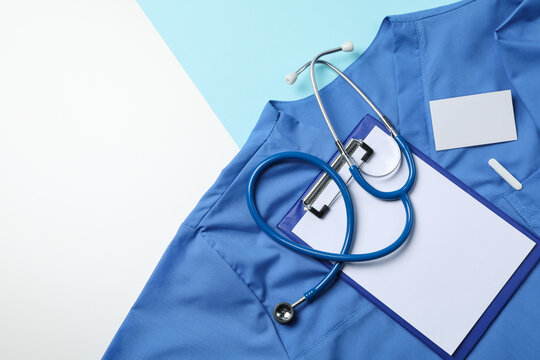 Medicine uniform - healthcare, Medical Workers Day, space for text - Powered by Adobe