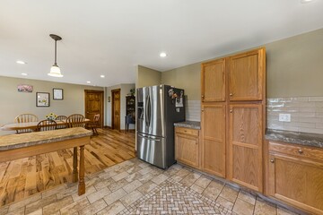 Kitchen interior in a modern apartment