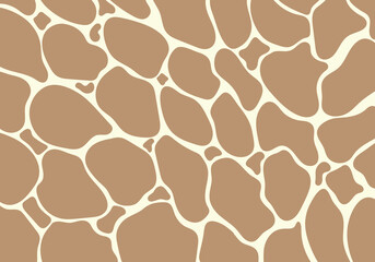 Obraz premium Animal seamless pattern. Cow skin print seamless pattern for printing, cutting, and crafts Ideal for mugs, stencils, stickers, web, cover, wall stickers, home decorate and more.