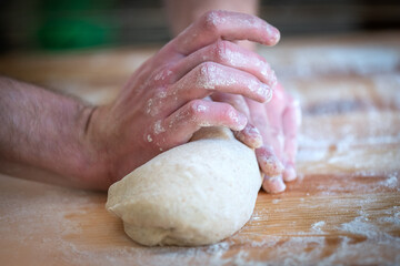 Fresh and tasted french raw bread