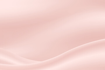 fabric pink gold gradient color as abstract background silk wave