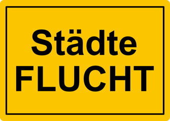 Städteflucht