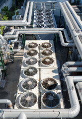 Air conditioners exterior parts, compressors