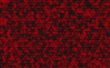 Background of geometric shapes. Abstract triangle geometrical background. Mosaic pattern. Vector CS^. Vector illustration. Dark red, black colors