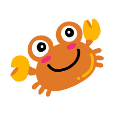 crab cartoon drawing