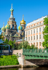 Cathedral of the Savior on Spilled Blood in Saint Petersburg, Russia