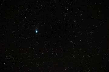 Astrophotograph of the green comet C/2022 E3 (ZTF)