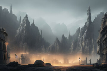 Lycan Ville Landscape