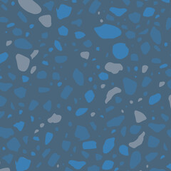 Vector terrazzo texture. Colourful Modern surface abstract pattern. Granite color background.