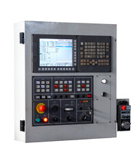 Fototapeta premium industrial lathe panel