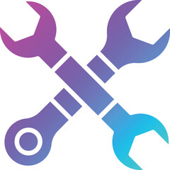 Wrench Vector Icon Design Illustration