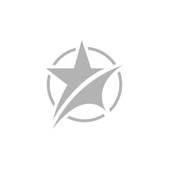 star icon on a white background, vector illustration