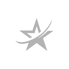 star icon on a white background, vector illustration