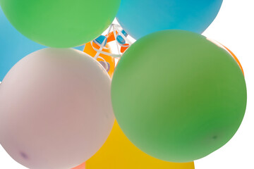 Fototapeta na wymiar A Ballon isolated on a white background.