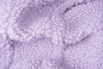 Obraz premium Purple fur texture as a background.