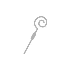 stick icon on a white background, vector illustration
