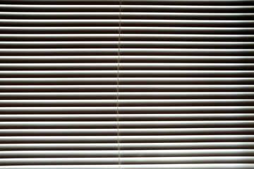 Window Blind with Soft Light Beam Background.